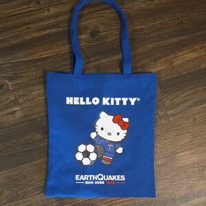 Hello Kitty San Jose Earthquakes Tote - Royal Blue